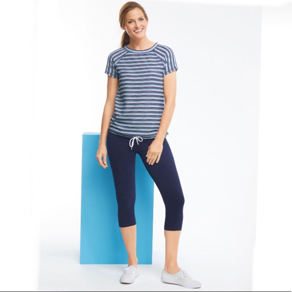Drawstring Striped Pullover Top - Picture 11 of 11